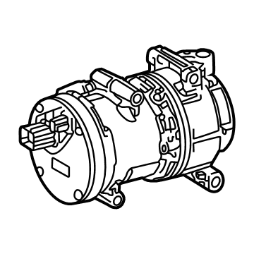 Toyota bZ4X A/C Compressor - 88370-42051