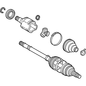 2016 Toyota RAV4 Axle Shaft - 42340-48110