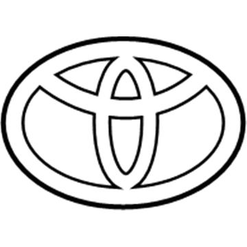 Toyota Yaris Emblem - 75431-0D120