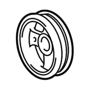 Toyota 13470-0P010 PULLEY, Crankshaft