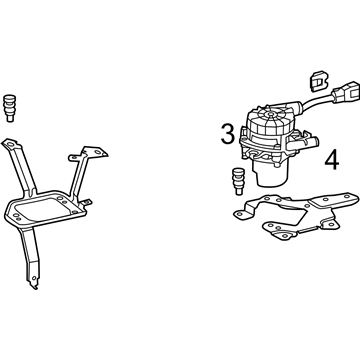 Toyota 17600-0F010 Air Pump