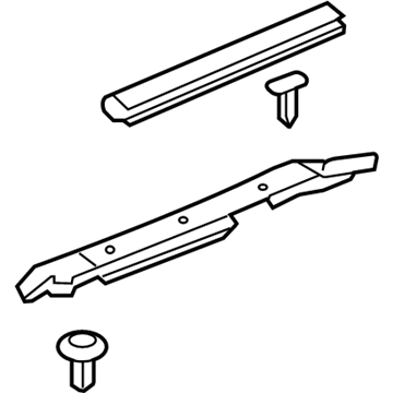 Toyota 53807-0E050 Shield Sub-Assembly, FEN