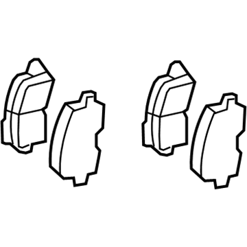 Toyota 04465-48150 Brake Pads