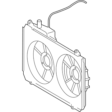 Toyota 16711-0A221 Shroud