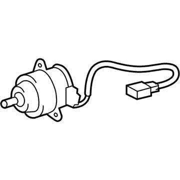 Toyota 16363-0A210 Motor, Cooling Fan