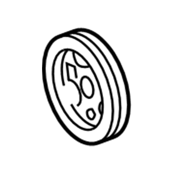 Toyota Prius Crankshaft Pulley - 13407-21040