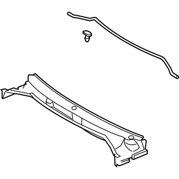 Toyota 55708-60091 LOUVER Sub-Assembly, Cow