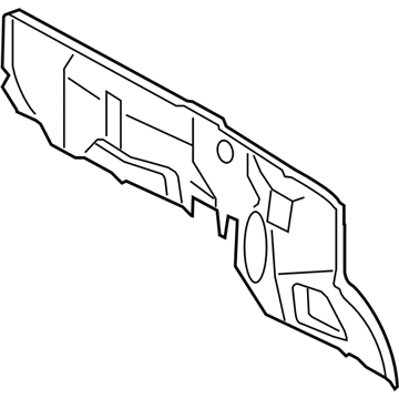 Toyota 55101-60C80 Panel Sub-Assembly, Dash