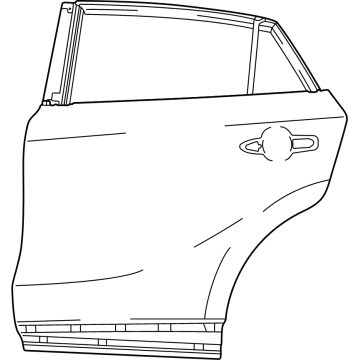 Toyota 67003-48220 Door Shell