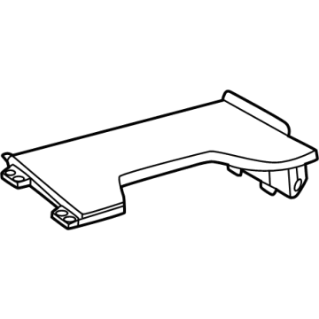 Toyota 55512-0C030 PLATE, GLOVE COMPART