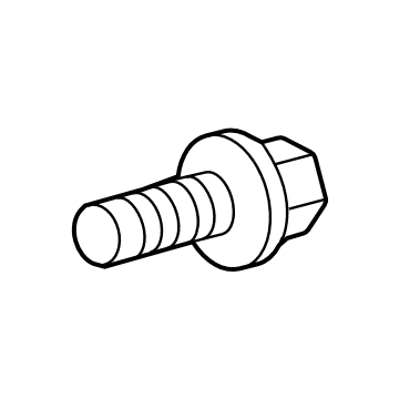 Toyota 90167-50063 Fog Lamp Assembly Screw