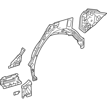 Toyota 61605-30900 Outer Wheelhouse