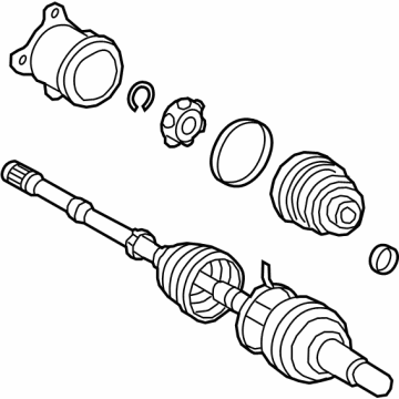 Toyota Prius AWD-e Axle Shaft - 42340-16020