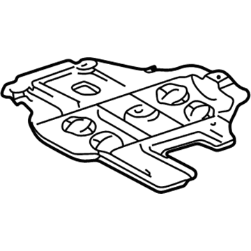 Toyota 12123-88601 Oil Pan Baffle