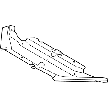 Toyota 53292-35031 Seal, Radiator Support