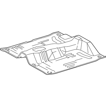 Toyota 58111-04030 Floor Pan