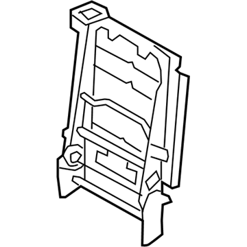 Toyota 71017-0C091 Frame Sub-Assembly, Rear Seat