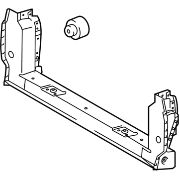 Toyota 65204-04020 Rear Cross Sill