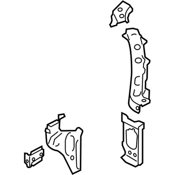 Toyota 86 Radiator Support - SU003-01368