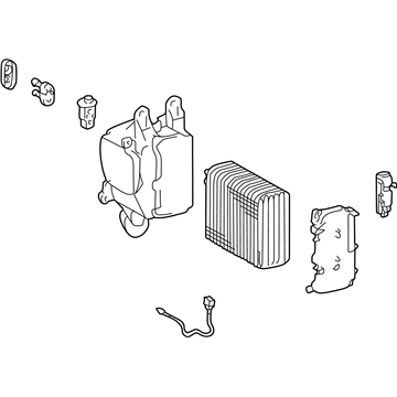 2004 Toyota Land Cruiser Evaporator - 88510-6A100
