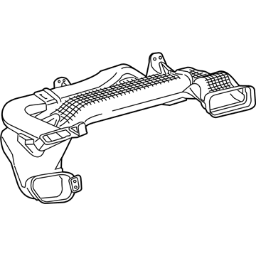 Toyota 55084-02200 Duct Sub-Assembly, HEATE