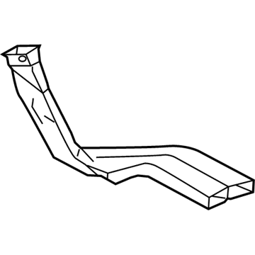 Toyota 87212-02120 Floor Duct