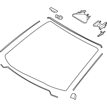 Toyota 56101-0ED10 Windshield