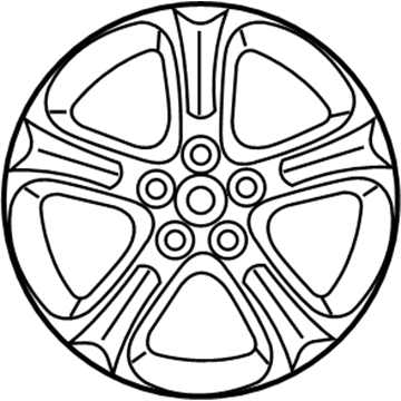 Toyota 42611-06630 Wheel, Disc