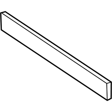 Toyota 16562-0P060 Seal, Radiator To Support