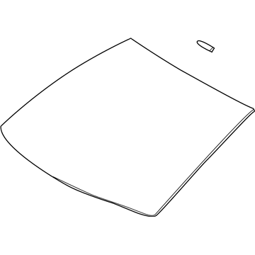 Toyota 56101-02820 Glass Sub-Assembly, Wind