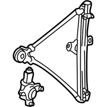 2001 Toyota RAV4 Window Regulator - 69801-42050