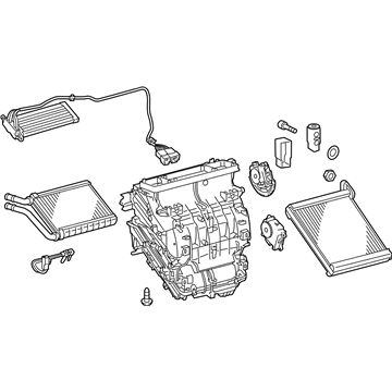 Toyota 87050-02D80 A/C & Heater Assembly