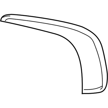 Toyota 87931-12C40 Mirror Glass, Passenger Side