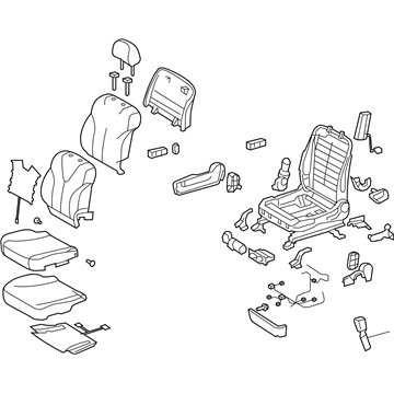 Toyota 71100-33F90-E1 Seat Assembly