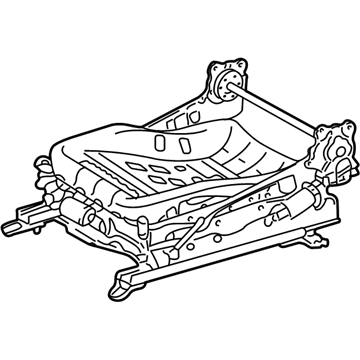 Toyota 72020-33210 Adjuster Sub-Assy, Front Seat, LH