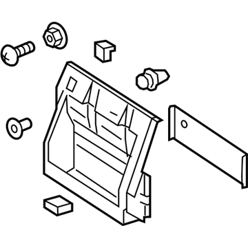 Toyota 64429-04040-C0 Tray, Luggage Compartment Side