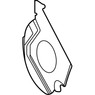 Toyota 16368-0P010 Fan Motor Bracket