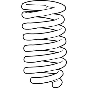 2016 Toyota Land Cruiser Coil Springs - 48131-60D40