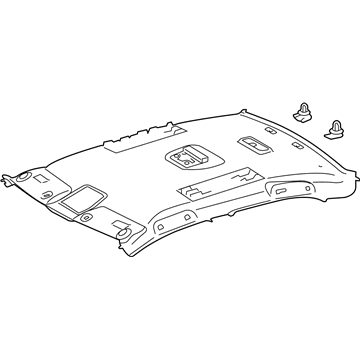 Toyota 63310-06701-A1 HEADLINING Assembly, Roof