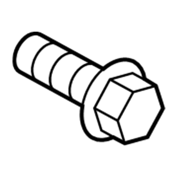 Toyota 90119-A0345 Speaker Bolt