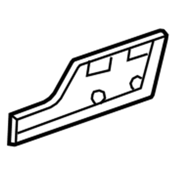 Toyota 75815-35012 Finish Molding