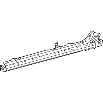 Toyota 61403-12905 Rocker Reinforcement