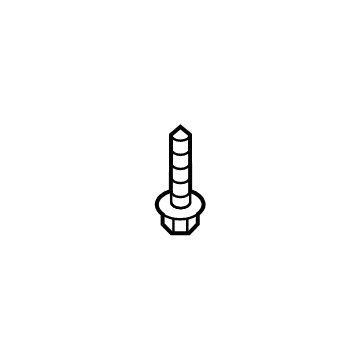 Toyota 90118-WA032 Sheet-Metal Screw, B