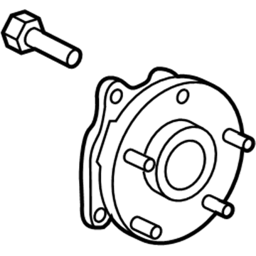 Toyota 43550-0R020 Front Hub & Bearing