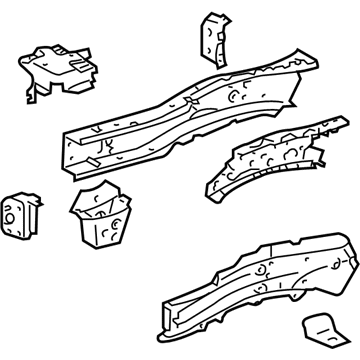 Toyota 57027-0E906 Rail Assembly