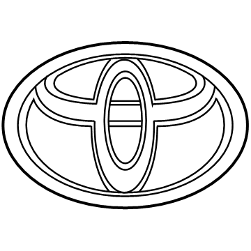 Toyota 75403-12040 Emblem