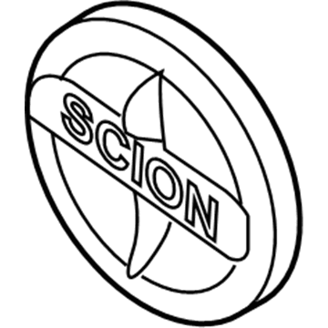 Scion 75441-52050 Emblem