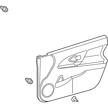 Toyota 67610-5CC91-B0 Panel Assembly, Front Door