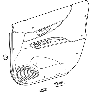 Toyota 67610-48M50-C0 Door Trim Panel