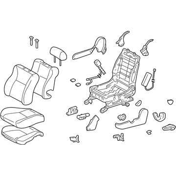 Toyota 71200-0Z600-B0 Seat Assembly